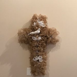Hand made cross wreaths .  Choose your colors